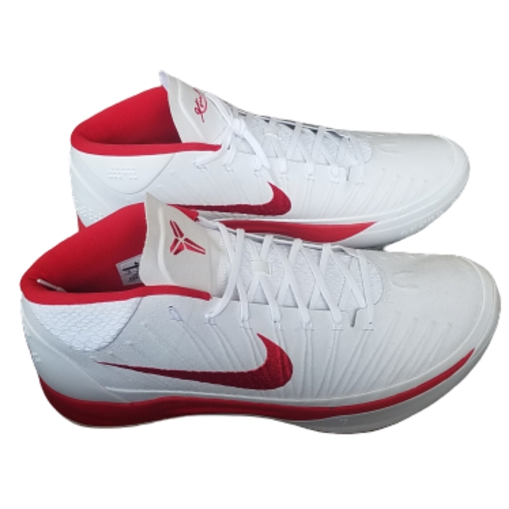 Nike Kobe AD RARE White Red Sneakers Size 18 - Picture 6 of 11